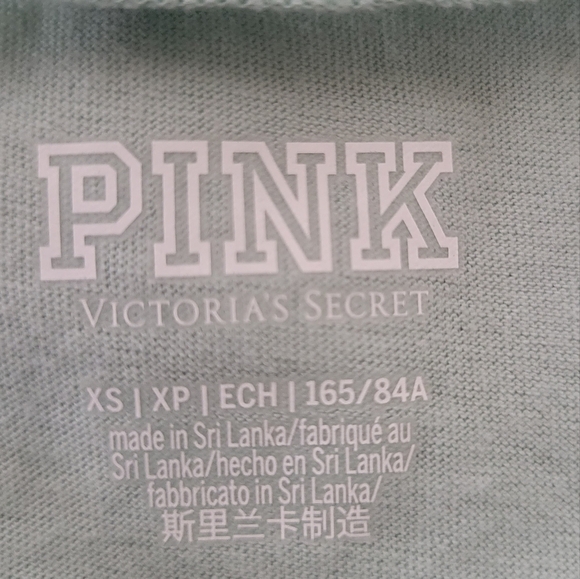 NWT Pink Victoria Secret racer back tank size xs - Picture 9 of 11